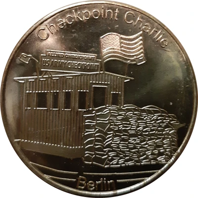 Token - National Tokens Deutsche Münzkollektion Berlin - Checkpoint Charlie front