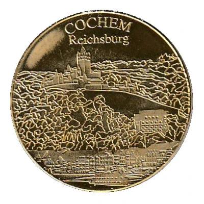 Token - National Tokens Deutsche Münzkollektion Cochem - Reichsburg Panorama front