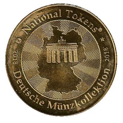 Token - National Tokens Deutsche Münzkollektion Cochem - Reichsburg Panorama back