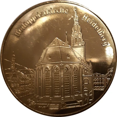 Token - National Tokens Deutsche Münzkollektion Heidelberg - Heiliggeistkirche front