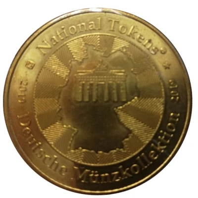 Token - National Tokens Deutsche Münzkollektion - Nikolaikirche Leipzig back