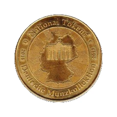 Token - National Tokens Deutsche Münzkollektion Schloss Neuschwanstein back