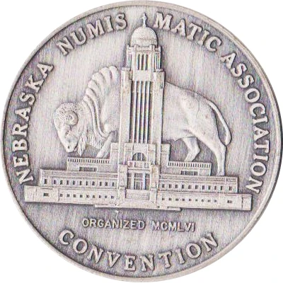 Token - Nebraska Numismatic Association 8th Convention front