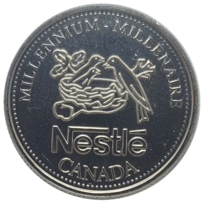 Token - Nestle Canada Millennium front