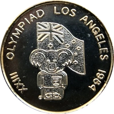 Token - Network 10 Olympics Games Los Angeles - Advertising Token front