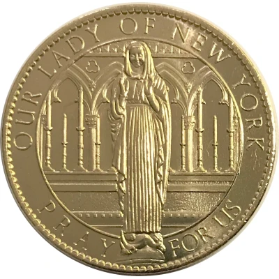 Token - New York, St. Patrick's Cathedral Our Lady of New York ND front