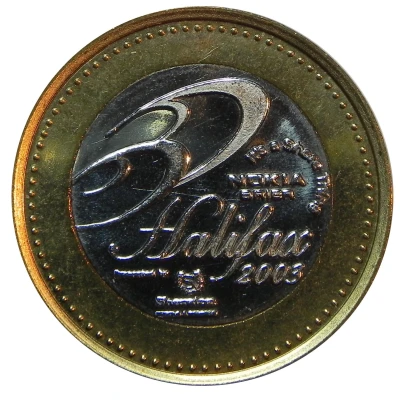 Token - Nokia Brier 2003 New Brunswick front