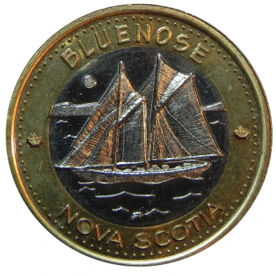 Token - Nokia Brier 2003 Nova Scotia back