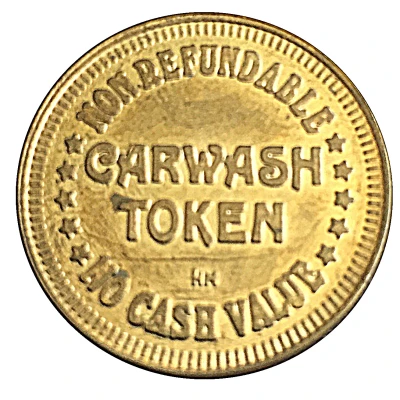 Token - Non Refundable - No Cash Value ND back