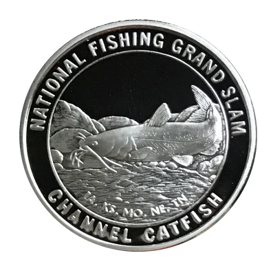 Token - North American Fishing Club (National Fishing Grand Slam - Channel Catfish) ND front