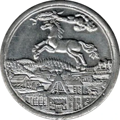 Token - Oberharzer Bergwerksmuseum (Clausthal-Zellerfeld) ND back
