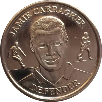 Token - Official England Squad 2004 Jamie Carragher front