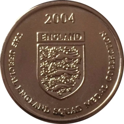 Token - Official England Squad 2004 Jamie Carragher back