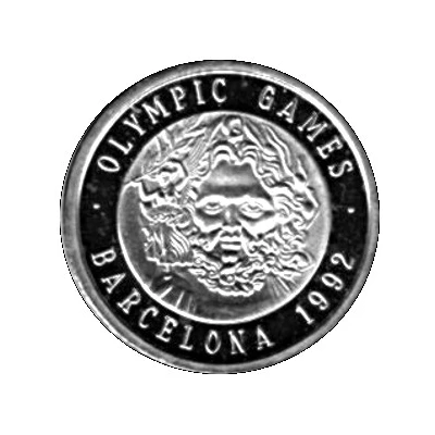 Token - Olympic Games Barcelona front