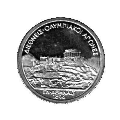 Token - Olympic Games Barcelona back