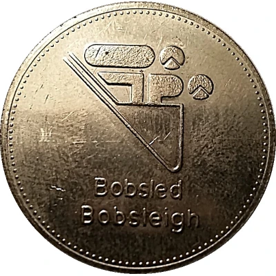 Token - Olympic Trust of Canada Bobsleigh ND front