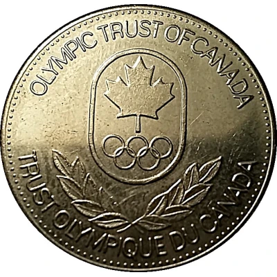 Token - Olympic Trust of Canada Bobsleigh ND back