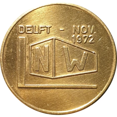 Token - Opening Nieuwbouw Werktuigbouwkunde TH Delft ND back