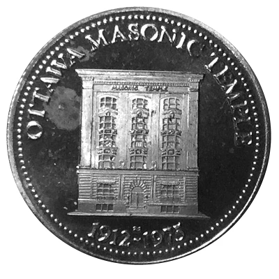 Token - Ottawa Masonic Temple front