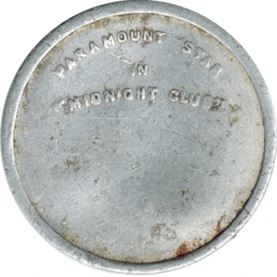 Token - Paramount Star (Clive Brook; Hollywood, California) ND back