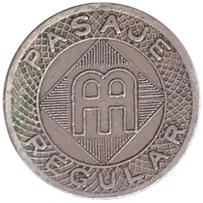 Token - Pasaje Regular San Juan, Puerto Rico ND front