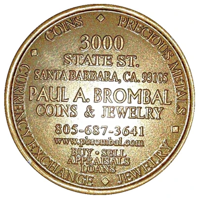 Token - Paul A. Brombal Viva la Fiesta y Fuera Trump back