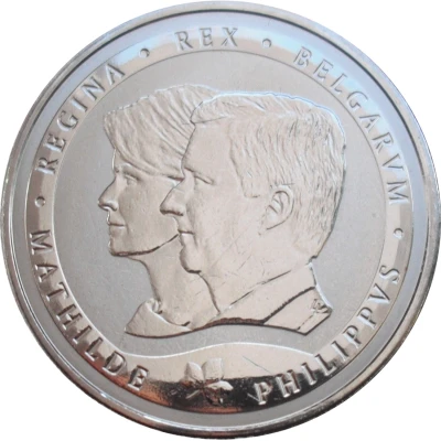 Token - Philippus and Mathilde 15th Anniversary of marriage front