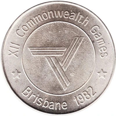 Token - Photofast Brisbane Commonwealth Games; Athletics front