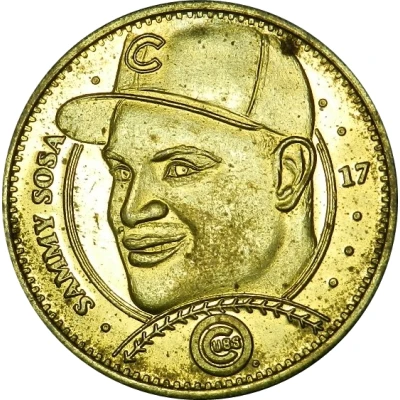 Token - Pinnacle Mint Collection Baseball Sammy Sosa front