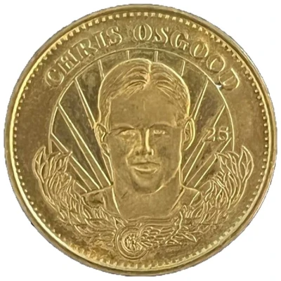 Token - Pinnacle Mint Collection Hockey Chris Osgood front