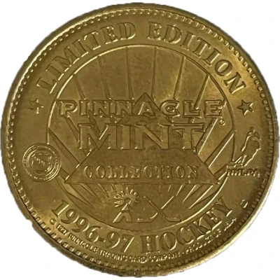 Token - Pinnacle Mint Collection Hockey Jim Campbell back
