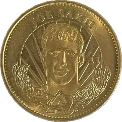 Token - Pinnacle Mint Collection Hockey Joe Sakic front
