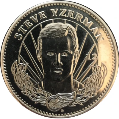 Token - Pinnacle Mint Collection Hockey Steve Yzerman front