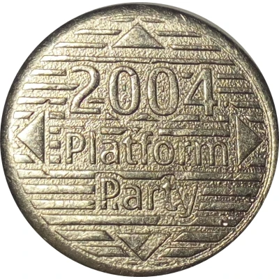 Token - Platform party 2004 Series front