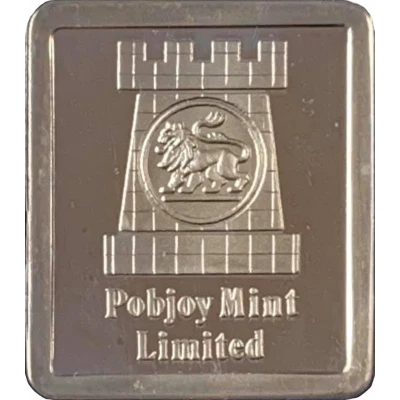 Token - Pobjoy Mint Limited Queen's Silver Jubilee back