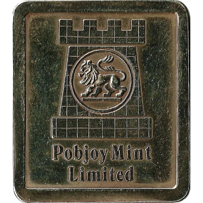 Token - Pobjoy Mint Limited ND back