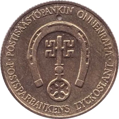 Token - Postisäästöpankin Onnenraha front