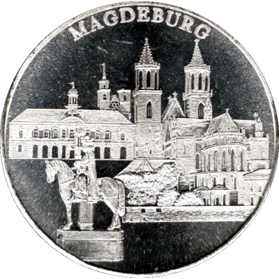 Token - Pro Virtute et Merito (Magdeburg) ND back