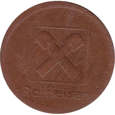 Token - Raiffeisen (400 years Kirtag Altmünster) ND back