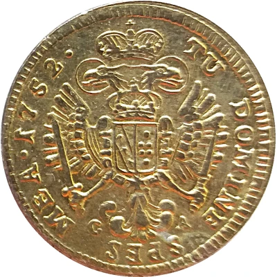 Token - Reader's Digest (1 Ducat - Francis I; Gold color; Magnetic) ND back