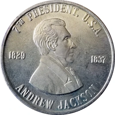 Token - Reader's Digest History of U.S. Presidents Andrew Jackson ND front