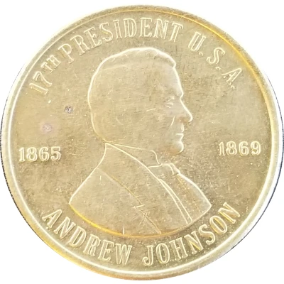 Token - Reader's Digest History of U.S. Presidents Andrew Johnson ND front