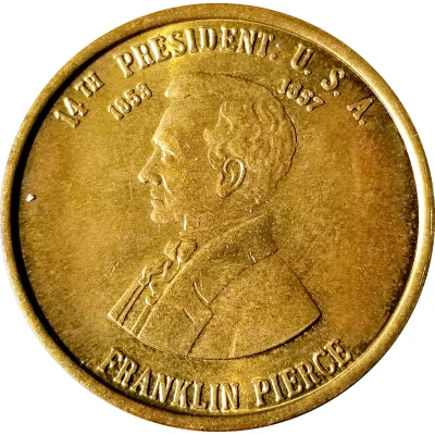 Token - Reader's Digest History of U.S. Presidents Franklin Pierce ND front