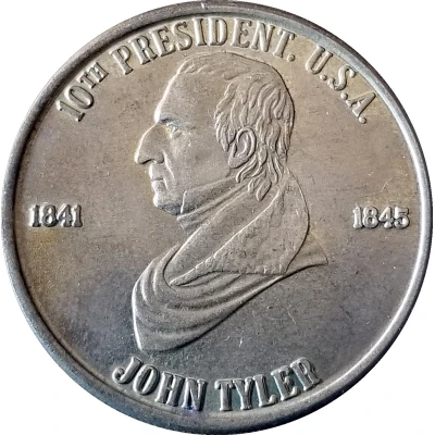 Token - Reader's Digest History of U.S. Presidents John Tyler ND front
