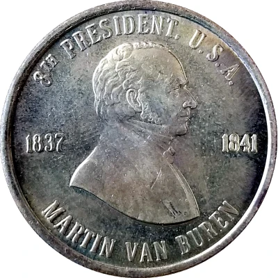 Token - Reader's Digest History of U.S. Presidents Martin Van Buren ND front