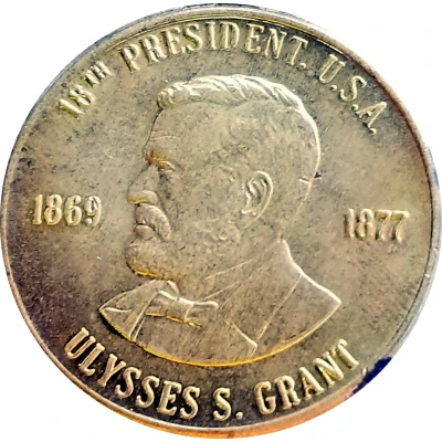 Token - Reader's Digest History of U.S. Presidents Ulysses S. Grant ND front