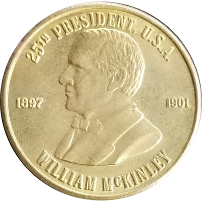 Token - Reader's Digest History of U.S. Presidents William McKinley ND front