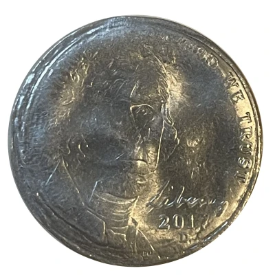 Token - Reffel Metals Foundry Englewood, Colorado Counterstamped Jefferson Nickel back