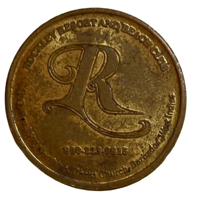 Token - Rockley Resort and Beach Club (Worthing, Christ Church) ND front