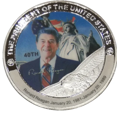 Token - Ronald Reagan 40th President ND front